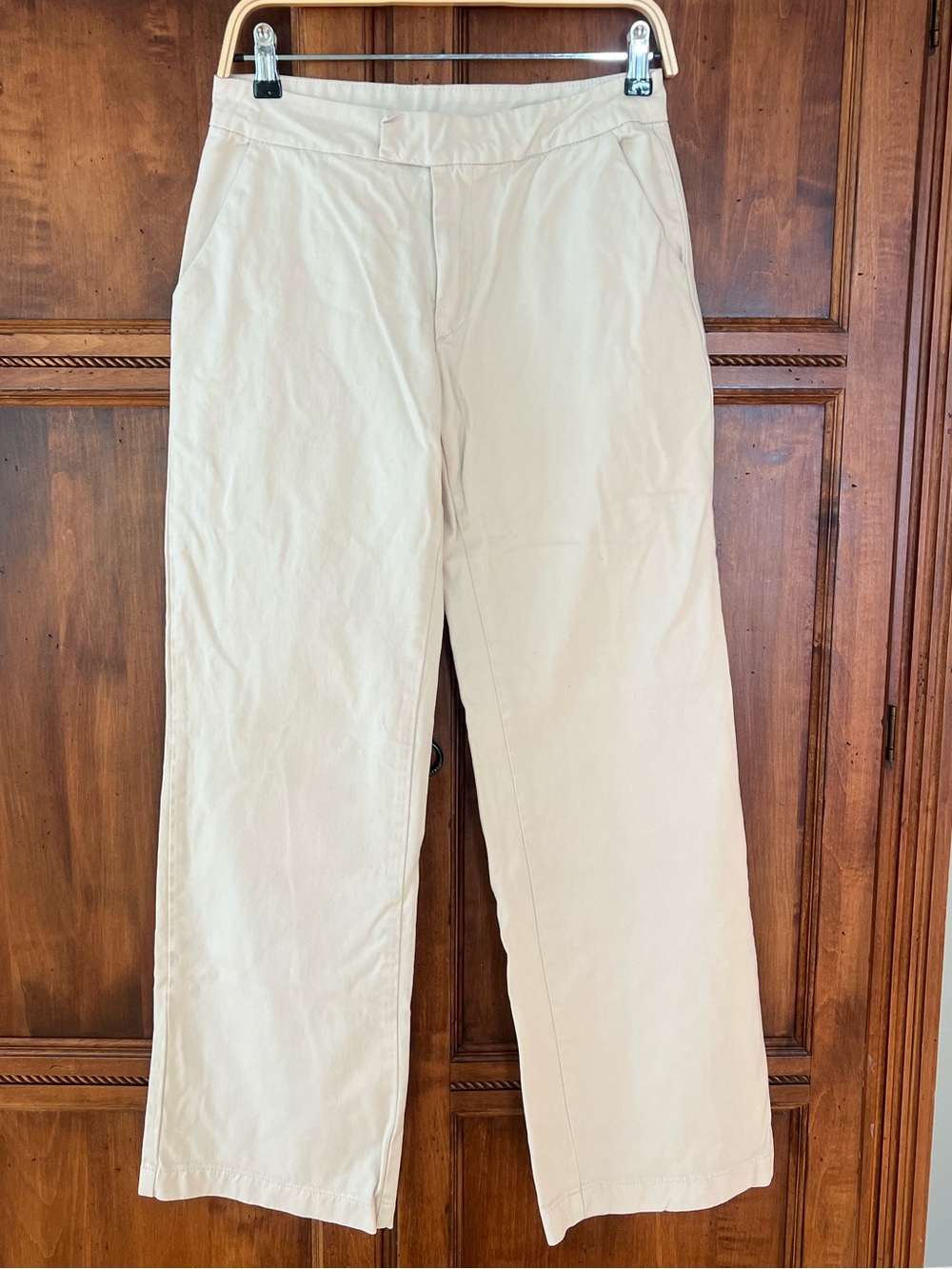 J. Galt classic straight-leg Khaki Pants | Size S | Like New